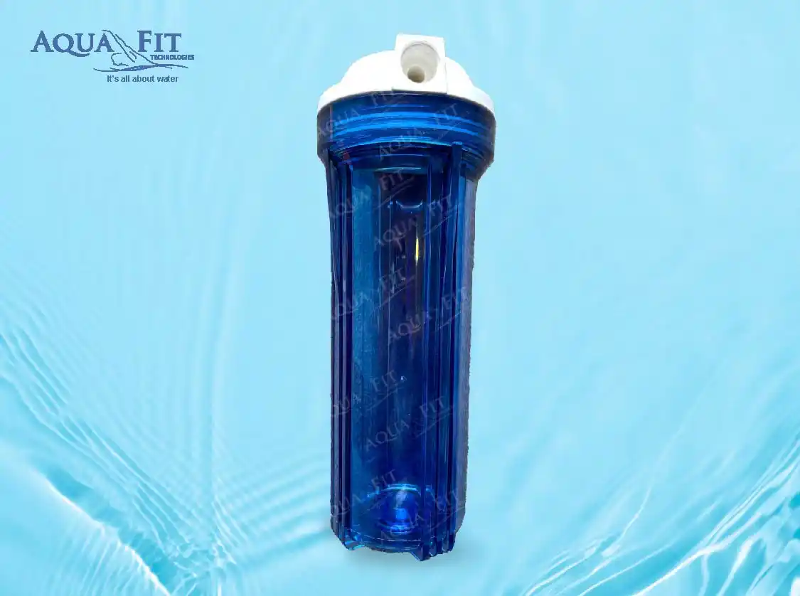 10 Inch Clear Housing Filter 1/2" Line